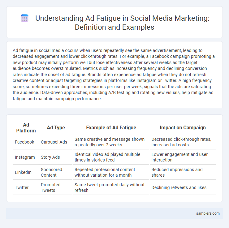 Understanding Ad Fatigue in Social Media Marketing: Definition and Examples