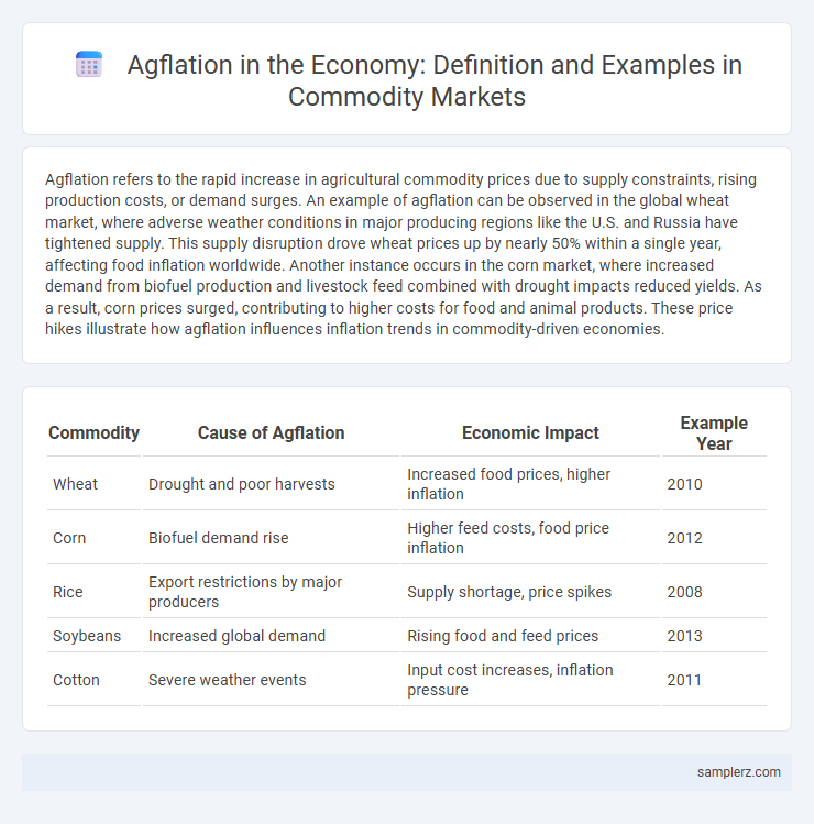 Agflation in the Economy: Definition and Examples in Commodity Markets