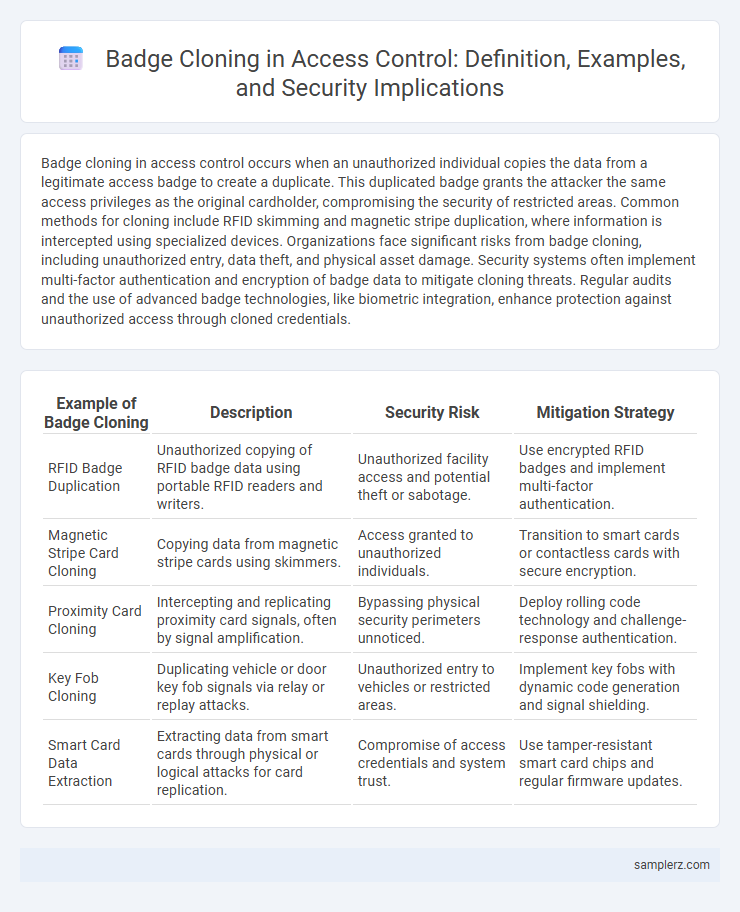 Badge Cloning in Access Control: Definition, Examples, and Security Implications