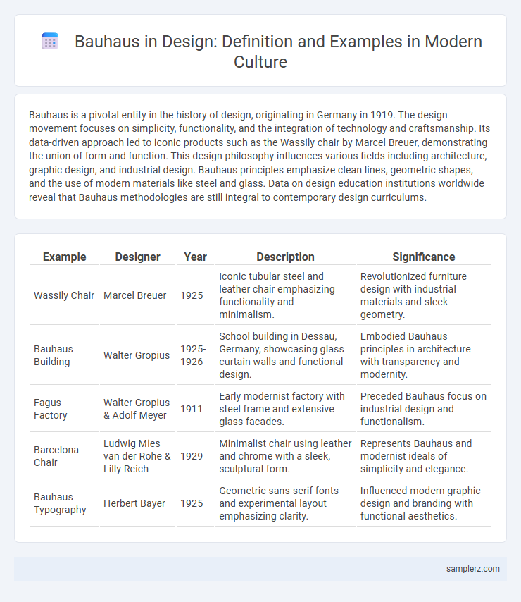 Bauhaus in Design: Definition and Examples in Modern Culture