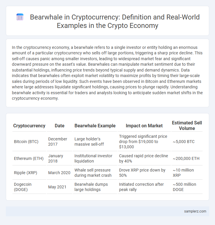 Bearwhale in Cryptocurrency: Definition and Real-World Examples in the Crypto Economy