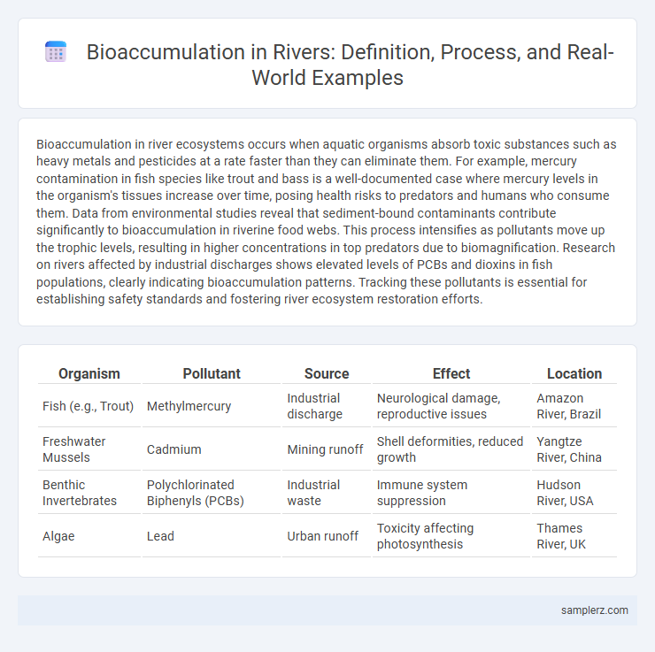 Bioaccumulation in Rivers: Definition, Process, and Real-World Examples