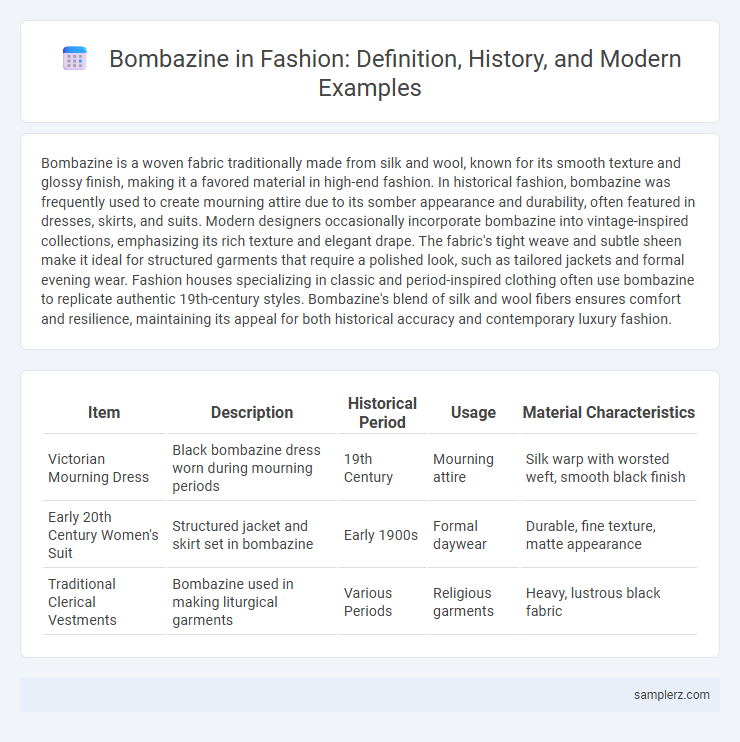 Bombazine in Fashion: Definition, History, and Modern Examples