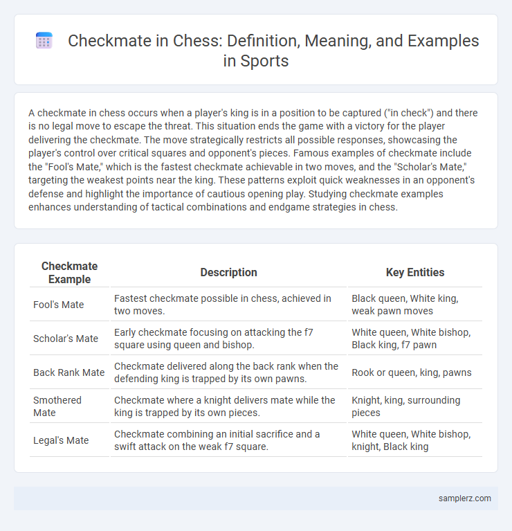 Checkmate in Chess: Definition, Meaning, and Examples in Sports