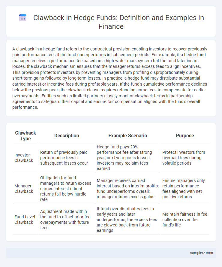 Clawback in Hedge Funds: Definition and Examples in Finance