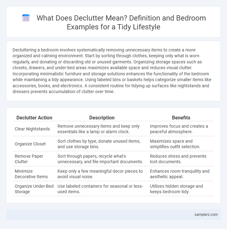 What Does Declutter Mean? Definition and Bedroom Examples for a Tidy Lifestyle