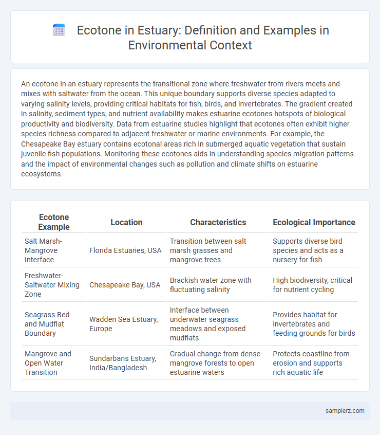Ecotone in Estuary: Definition and Examples in Environmental Context