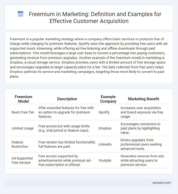 Freemium in Marketing: Definition and Examples for Effective Customer Acquisition