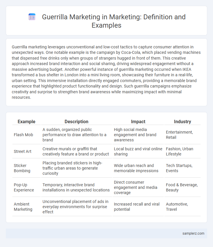 Guerrilla Marketing in Marketing: Definition and Examples