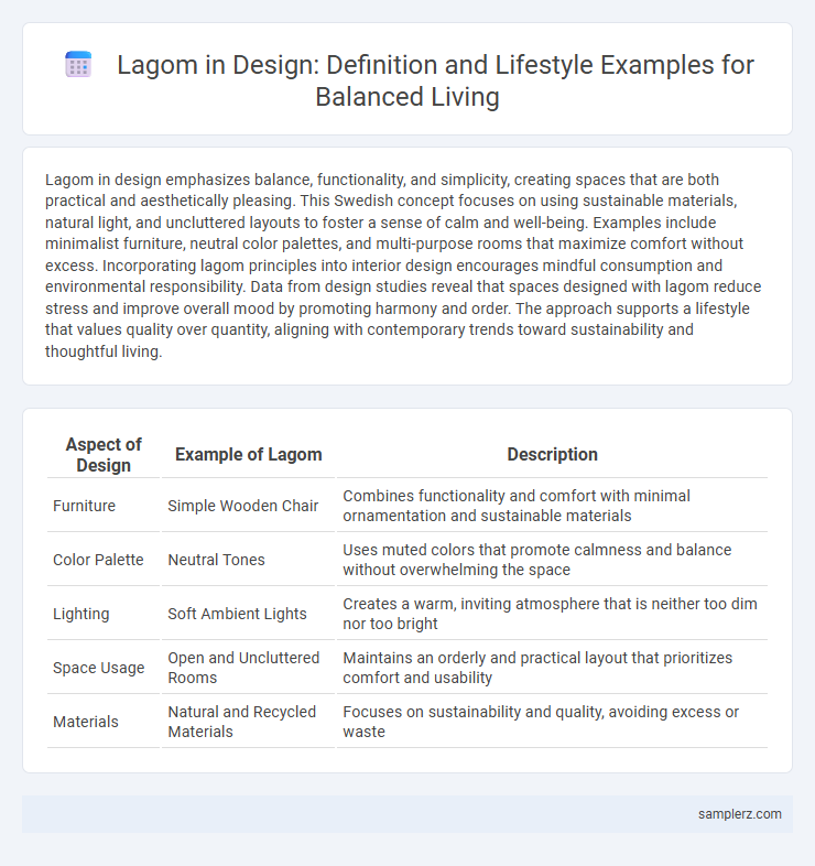 Lagom in Design: Definition and Lifestyle Examples for Balanced Living