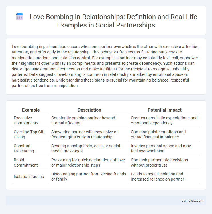 Love-Bombing in Relationships: Definition and Real-Life Examples in Social Partnerships