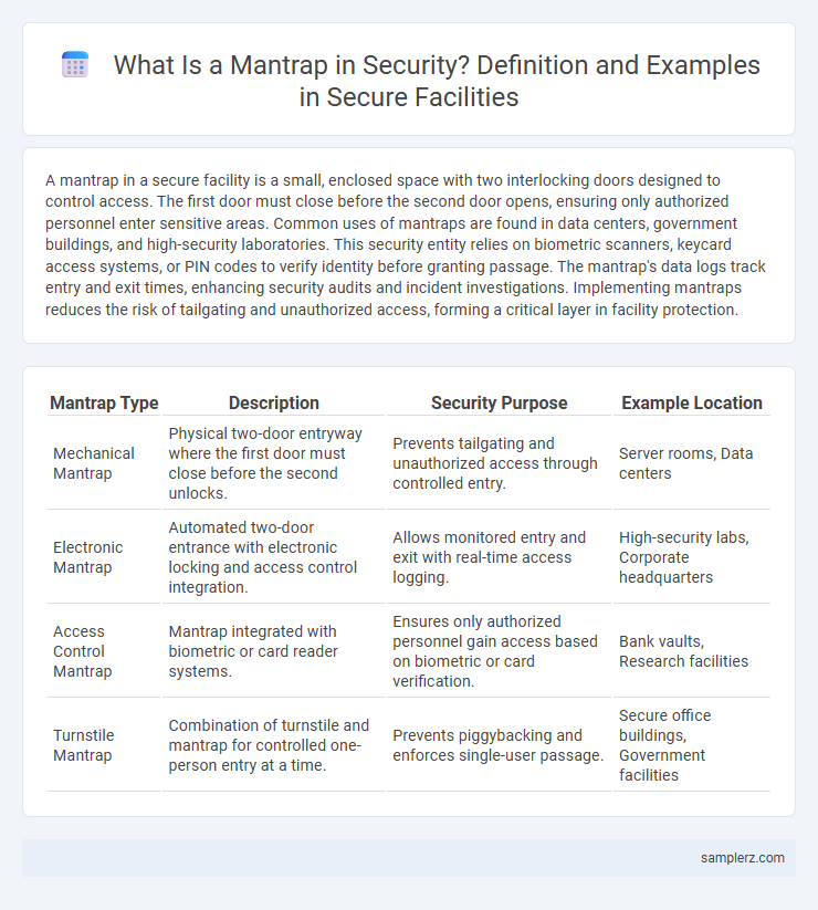 What Is a Mantrap in Security? Definition and Examples in Secure Facilities