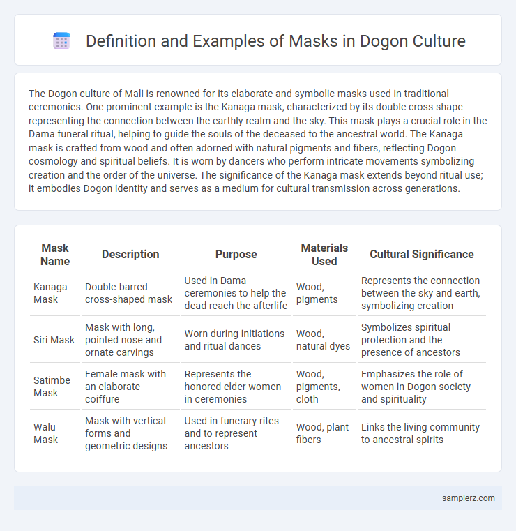 Definition and Examples of Masks in Dogon Culture