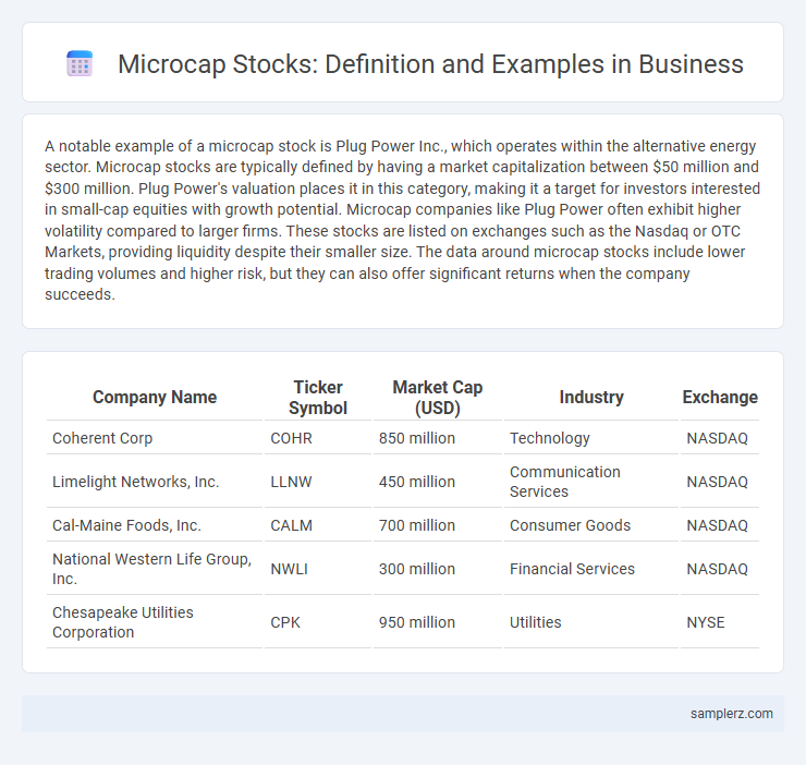 Microcap Stocks: Definition and Examples in Business