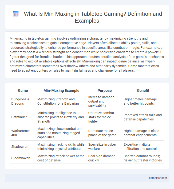 What Is Min-Maxing in Tabletop Gaming? Definition and Examples