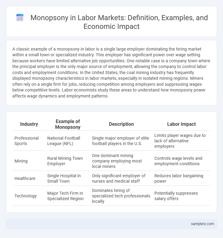 Monopsony in Labor Markets: Definition, Examples, and Economic Impact