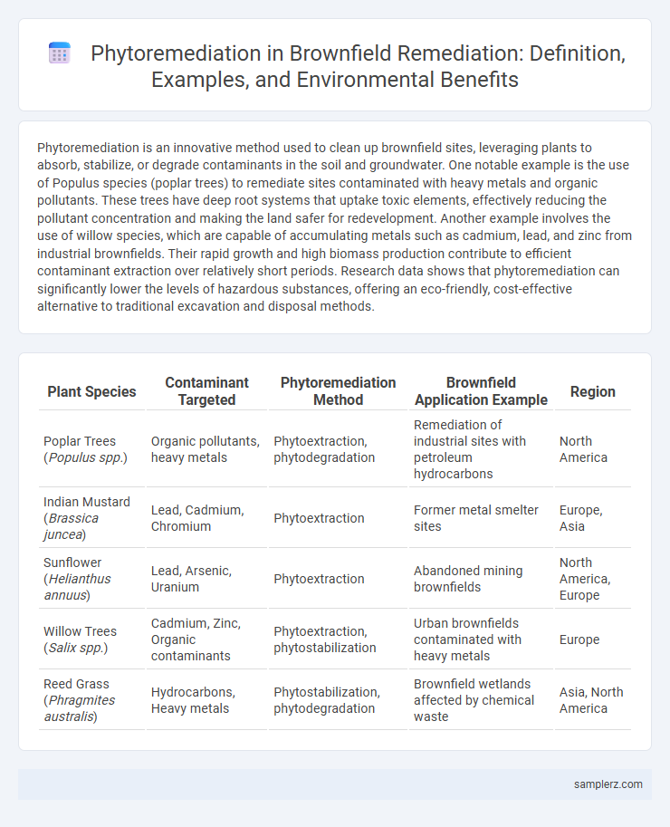 Phytoremediation in Brownfield Remediation: Definition, Examples, and Environmental Benefits