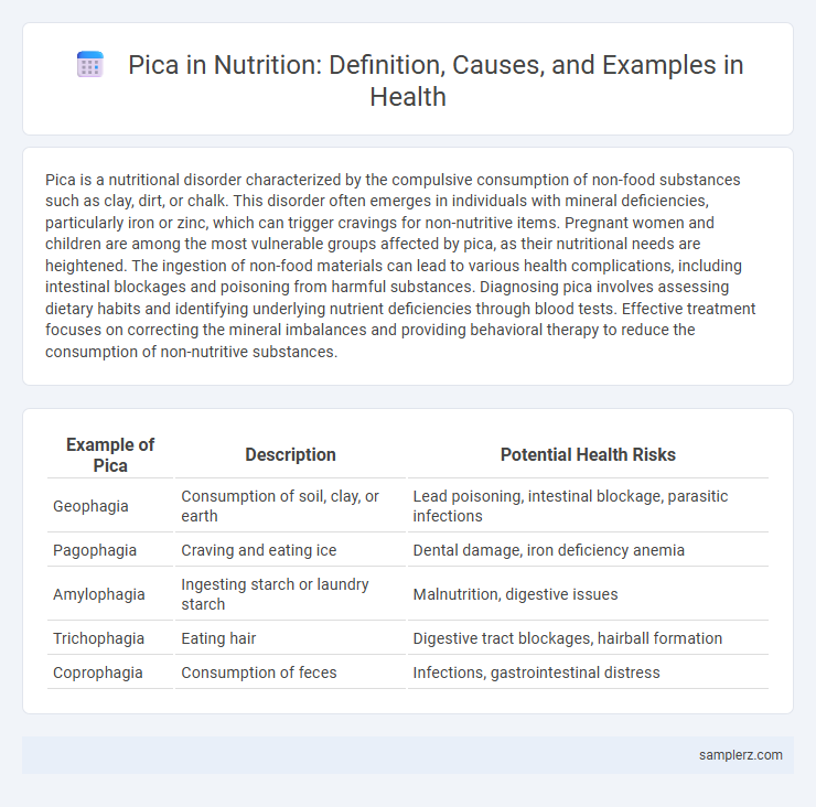 Pica in Nutrition: Definition, Causes, and Examples in Health