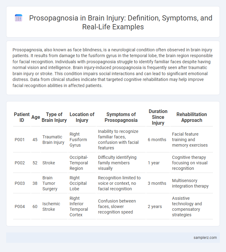 Prosopagnosia in Brain Injury: Definition, Symptoms, and Real-Life Examples