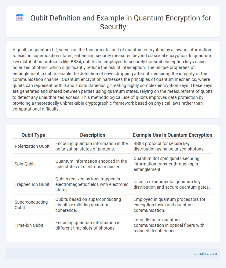Qubit Definition and Example in Quantum Encryption for Security