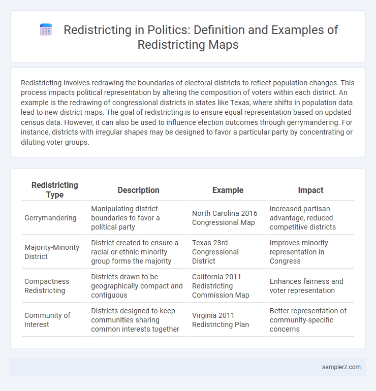 Redistricting in Politics: Definition and Examples of Redistricting Maps