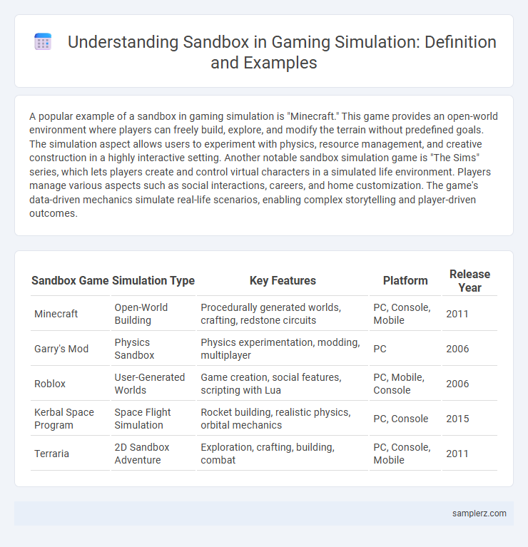 Understanding Sandbox in Gaming Simulation: Definition and Examples