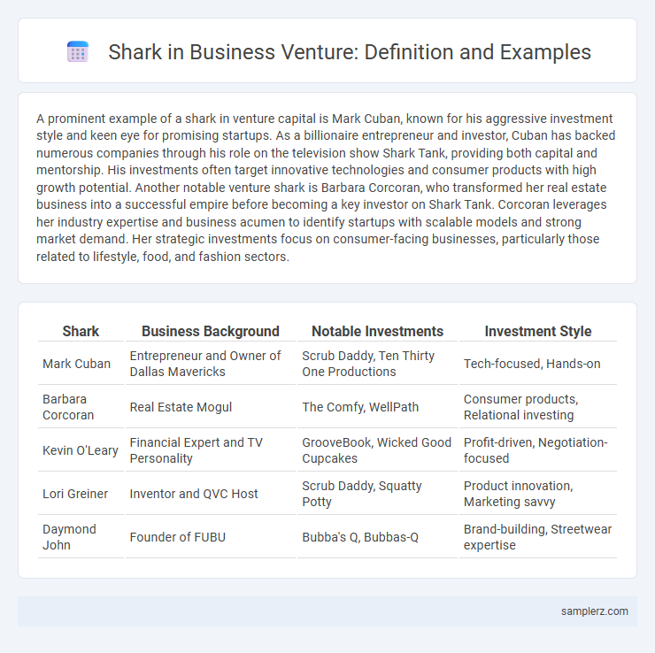 Shark in Business Venture: Definition and Examples