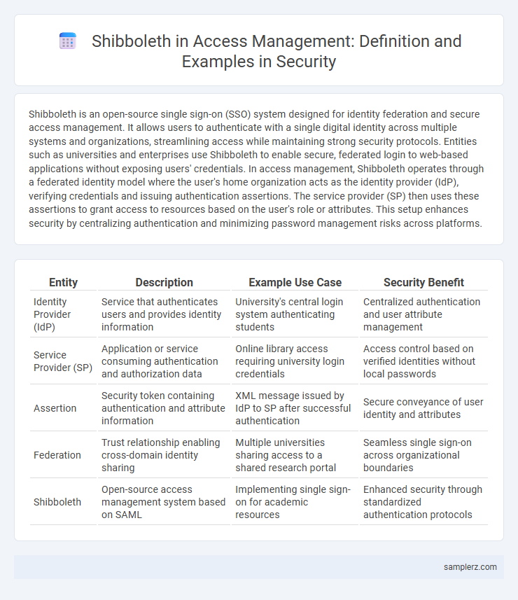 Shibboleth in Access Management: Definition and Examples in Security