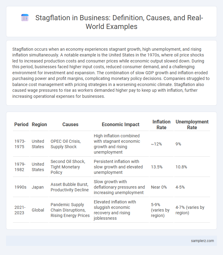 Stagflation in Business: Definition, Causes, and Real-World Examples