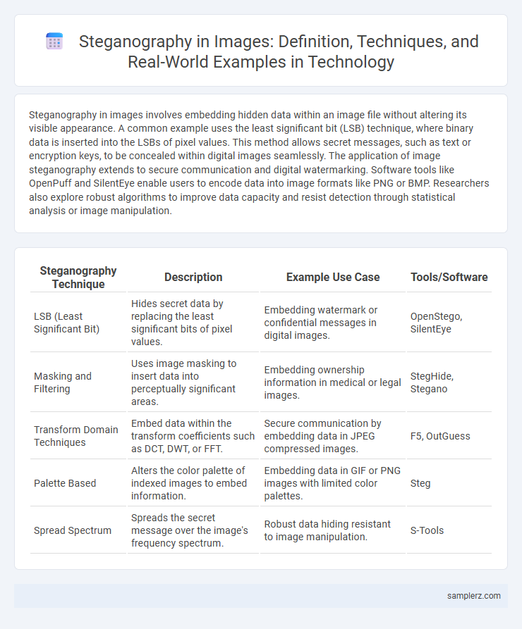 Steganography in Images: Definition, Techniques, and Real-World Examples in Technology