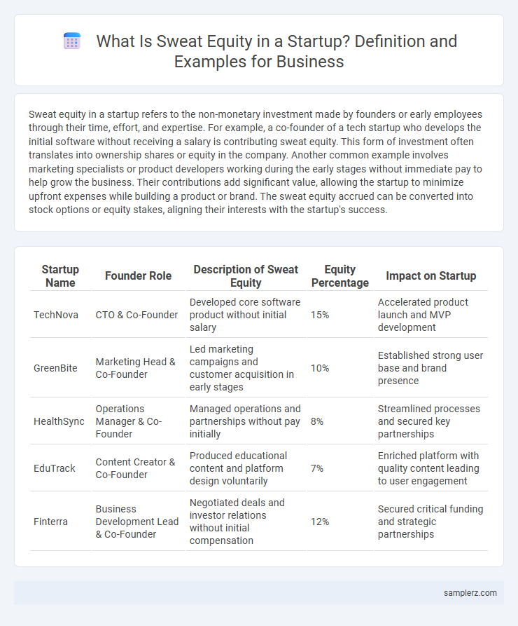 What Is Sweat Equity in a Startup? Definition and Examples for Business