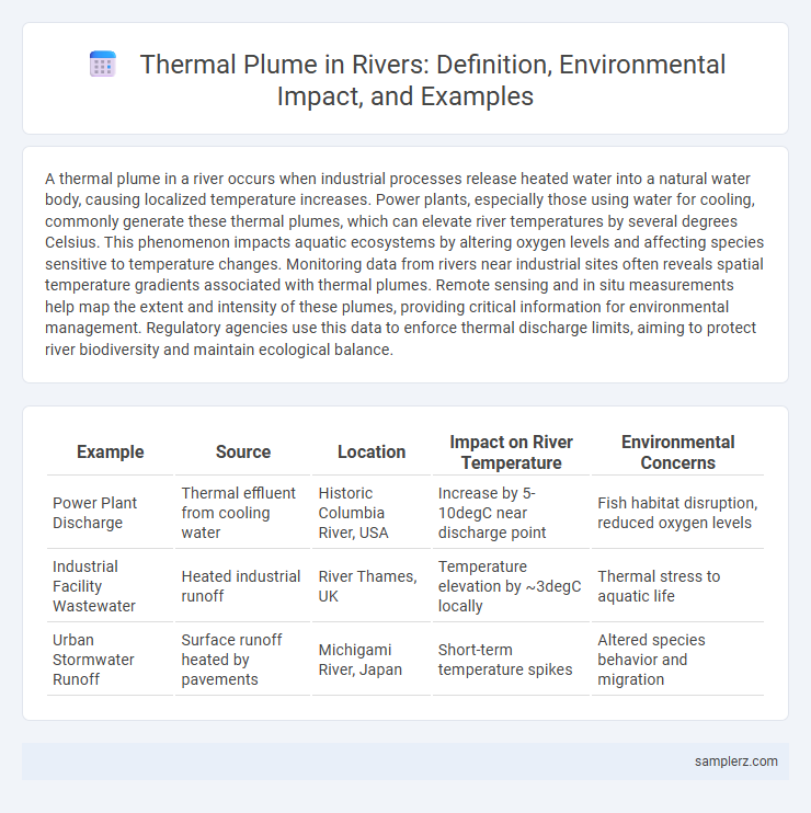 Thermal Plume in Rivers: Definition, Environmental Impact, and Examples