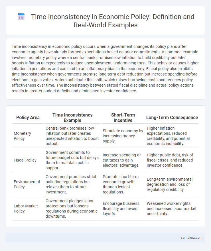 Time Inconsistency in Economic Policy: Definition and Real-World Examples