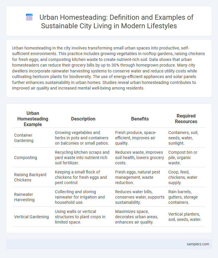 Urban Homesteading: Definition and Examples of Sustainable City Living in Modern Lifestyles