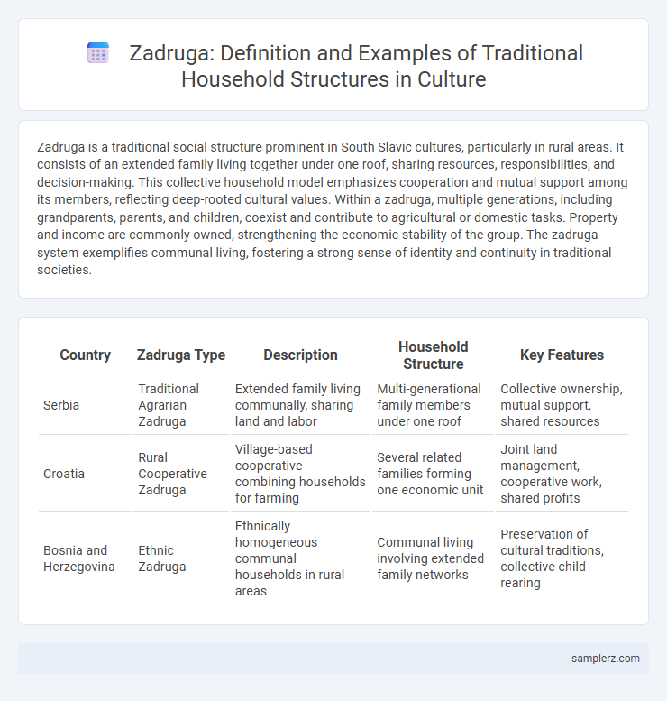 Zadruga: Definition and Examples of Traditional Household Structures in Culture