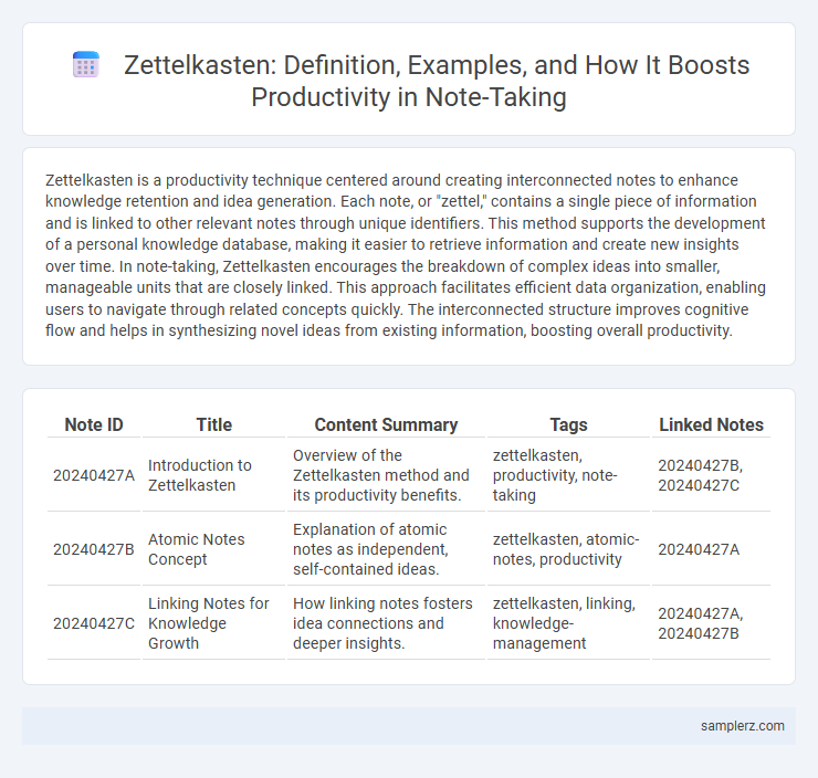 Zettelkasten: Definition, Examples, and How It Boosts Productivity in Note-Taking
