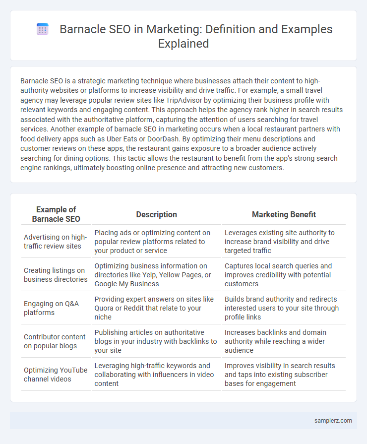 Barnacle SEO in Marketing: Definition and Examples Explained