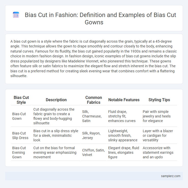 Bias Cut in Fashion: Definition and Examples of Bias Cut Gowns