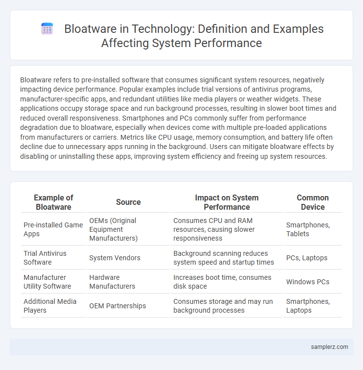 Bloatware in Technology: Definition and Examples Affecting System Performance