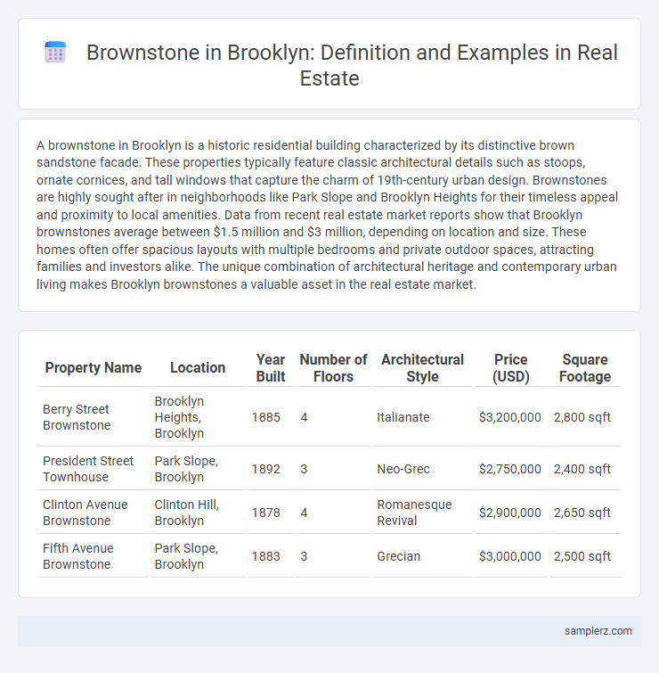Brownstone in Brooklyn: Definition and Examples in Real Estate