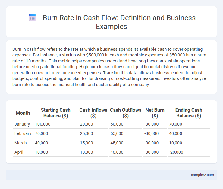 Burn Rate in Cash Flow: Definition and Business Examples