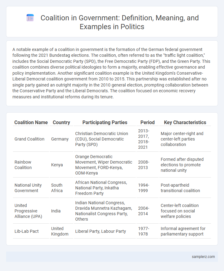 Coalition in Government: Definition, Meaning, and Examples in Politics