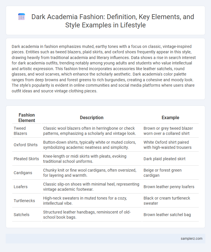 Dark Academia Fashion: Definition, Key Elements, and Style Examples in Lifestyle