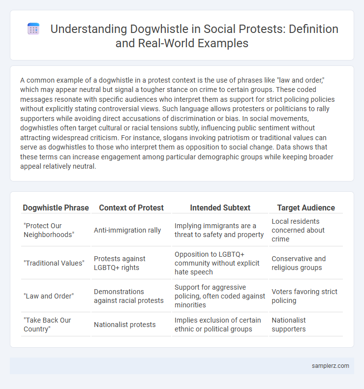 Understanding Dogwhistle in Social Protests: Definition and Real-World Examples