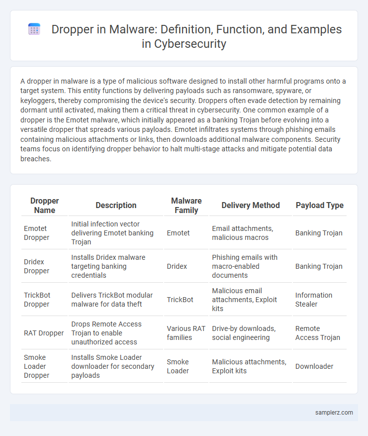 Dropper in Malware: Definition, Function, and Examples in Cybersecurity