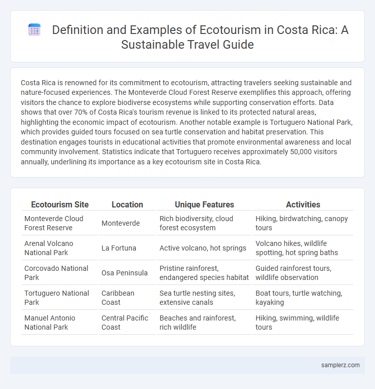 Definition and Examples of Ecotourism in Costa Rica: A Sustainable Travel Guide