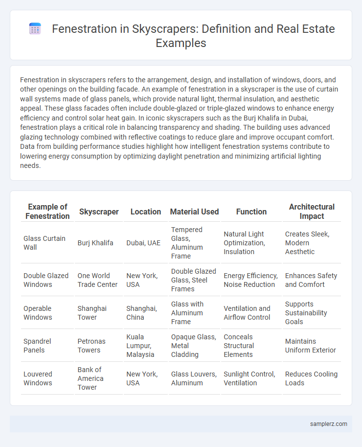 Fenestration in Skyscrapers: Definition and Real Estate Examples