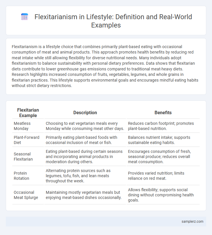 Flexitarianism in Lifestyle: Definition and Real-World Examples