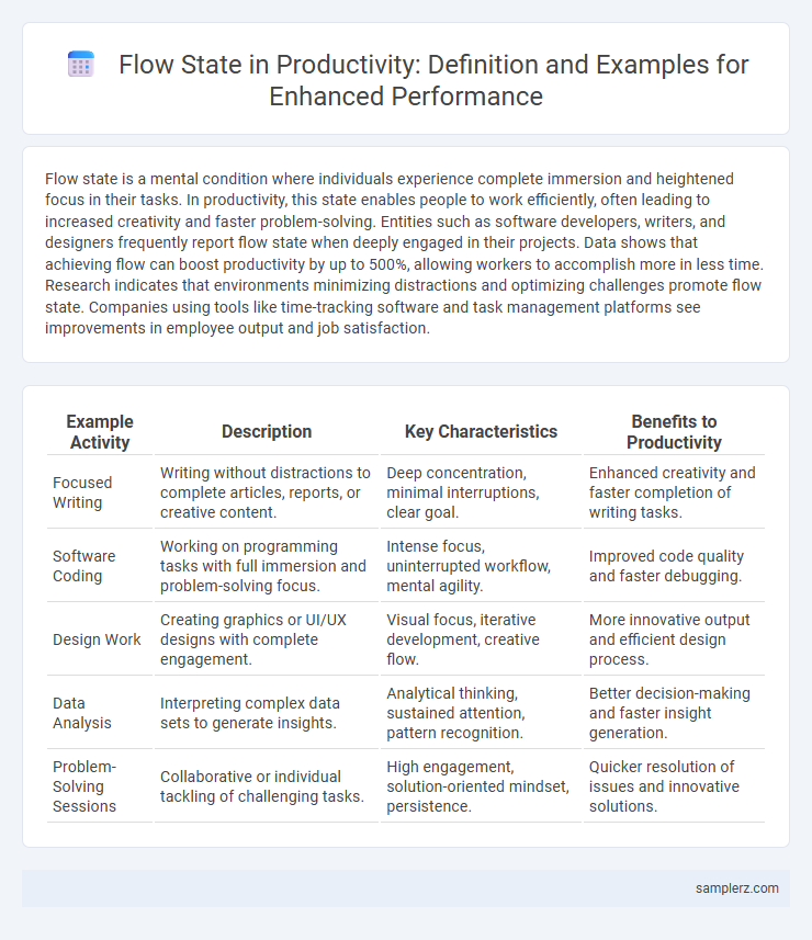Flow State in Productivity: Definition and Examples for Enhanced Performance