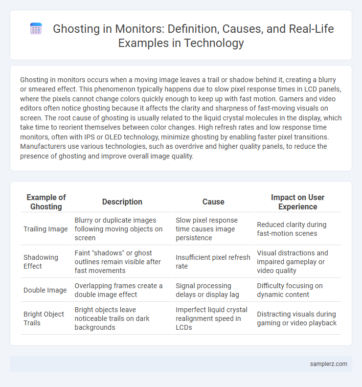 Ghosting in Monitors: Definition, Causes, and Real-Life Examples in Technology